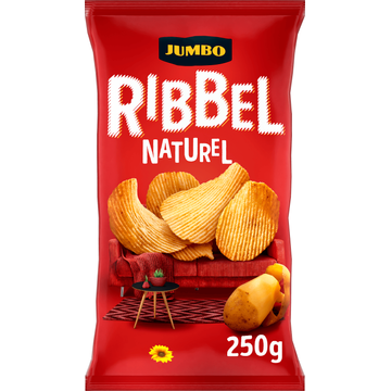 Jumbo Ribbel Chips Naturel - JUMBO