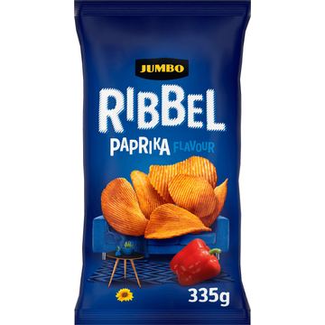 Jumbo Ribbel Paprika Chips - JUMBO