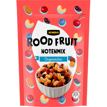 Jumbo Rood Fruit Notenmix Ongezouten - JUMBO
