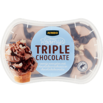 Jumbo Roomijs Triple Chocolate - JUMBO