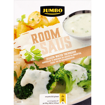 Jumbo Roomsaus - JUMBO