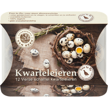 Jumbo Scharrel Kwarteleieren 12 Stuks - JUMBO