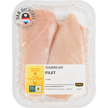 Jumbo Scharrelkip Filet 2 Stuks - JUMBO