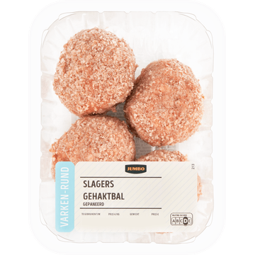 Jumbo Slagers Gehaktbal Gepaneerd - JUMBO