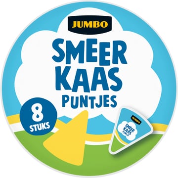 Jumbo Smeerkaas Puntjes 8 Stuks - JUMBO