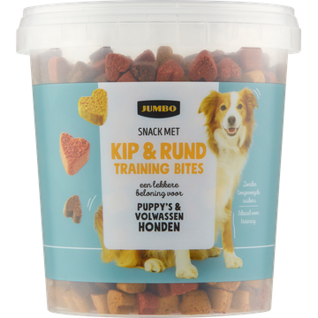 Jumbo Snack met Kip & Rund Training Bites - JUMBO