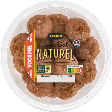 Jumbo Snackbal Naturel Voordeelverpakking - JUMBO