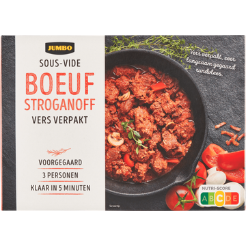 Jumbo Sous-Vide Boeuf Stroganoff - JUMBO