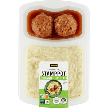 Jumbo Stamppot Bloemkool-Broccoli met Gehaktballen - JUMBO