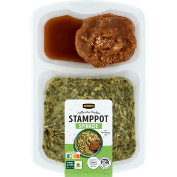 Jumbo Stamppot Spinazie met Hamburger - JUMBO