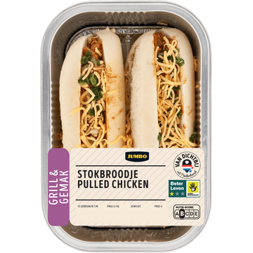 Jumbo Stokbroodje Pulled Chicken - JUMBO