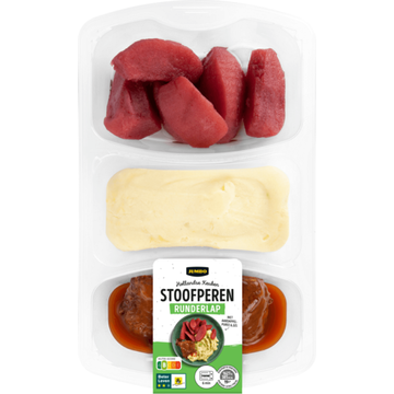 Jumbo Stoofperen Runderlap met Aardappelpuree & Jus - JUMBO
