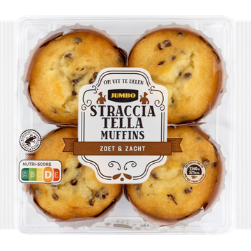 Jumbo Stracciatella Muffins - JUMBO
