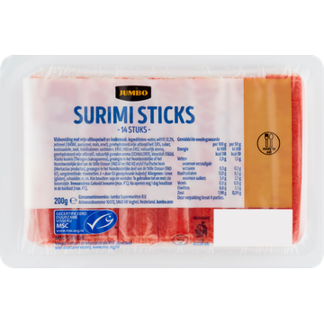 Jumbo Surimi Sticks - JUMBO