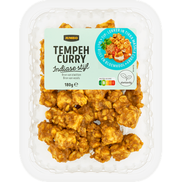 Jumbo Tempeh Curry Indiase Stijl - JUMBO