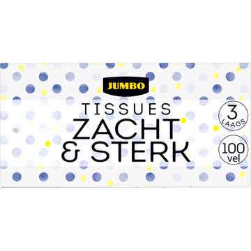 Jumbo Tissues Zacht & Sterk 3-Laags - JUMBO