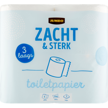 Jumbo Toiletpapier Zacht & Sterk 3 Laags - JUMBO