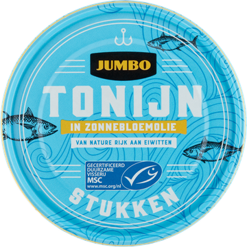 Jumbo Tonijnstukken in Zonnebloemolie - JUMBO