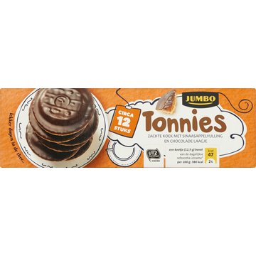Jumbo Tonnies met Sinaasappelvulling en Chocolade - JUMBO