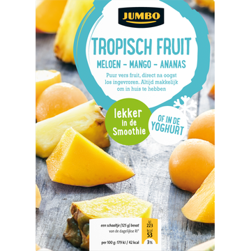 Jumbo Tropisch Fruit Meloen - Mango - Ananas - JUMBO