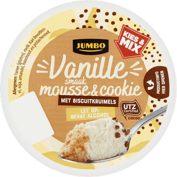 Jumbo Vanille Smaak Mousse & Cookie - JUMBO