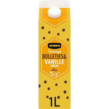 Jumbo Vanille Vla met Crunchy Chocoladebolletjes - JUMBO