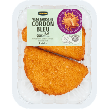 Jumbo Vegetarische Cordon Bleu Gevuld 2 Stuks - JUMBO