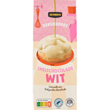 Jumbo Versierders Smeltchocolade Wit - JUMBO