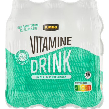 Jumbo Vitamine Drink Limoen- & Lycheesmaak - JUMBO