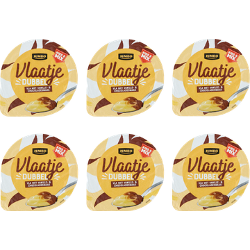 Jumbo Vlaatje met Vanille- & Chocoladesmaak - JUMBO