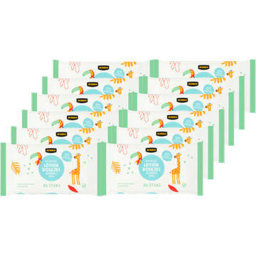 Jumbo Vochtige Lotion Doekjes Normale Huid - JUMBO