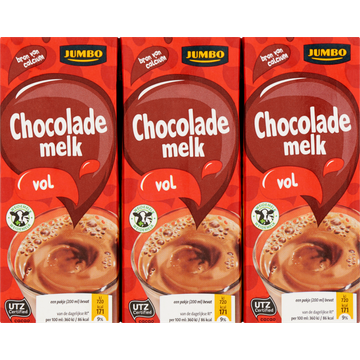 Jumbo Volle Chocolademelk 6 x 200 ML - JUMBO