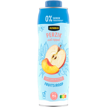 Jumbo Vuchtenlimonadesiroop Perzik 0% - JUMBO