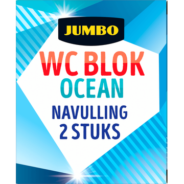 Jumbo WC Blok Ocean Navulling 2 Stuks - JUMBO