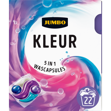 Jumbo Wascapsules 5 in 1 Kleur - JUMBO
