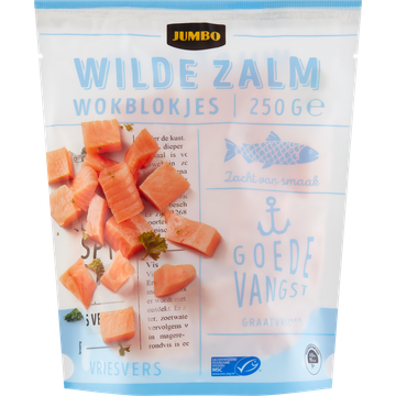 Jumbo Wilde Zalm Wokblokjes - JUMBO