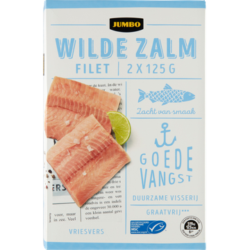 Jumbo Wilde Zalmfilet 2 x 125 g - JUMBO