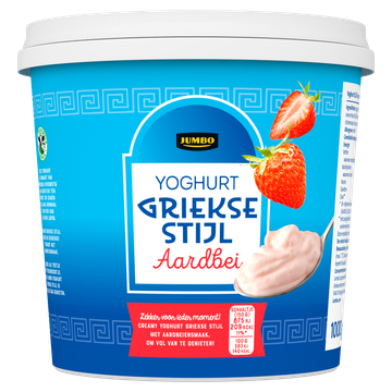 Jumbo Yoghurt Griekse Stijl Aardbei - JUMBO
