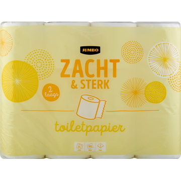 Jumbo Zacht & Sterk Toiletpapier 2-Laags - JUMBO