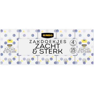 Jumbo Zakdoekjes 4 Laags - JUMBO