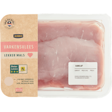 Jumbo Zonvarken Hamlappen 2 Stuks - JUMBO