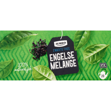 Jumbo Zwarte Thee Engelse Melange voor Pot - JUMBO
