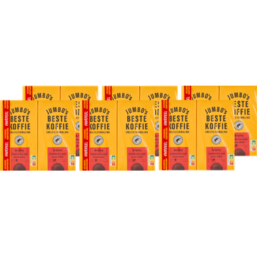 Jumbo's Beste Koffie Filtermaling Aroma 6 x 2 x 500 g - JUMBO