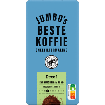 Jumbo's Beste Koffie Snelfiltermaling Decaf - JUMBO