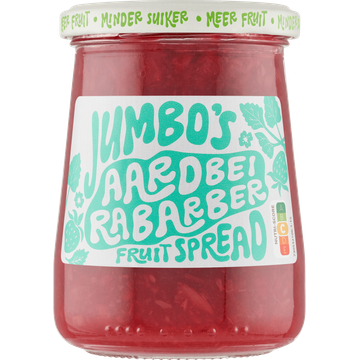 Jumbo's Fruitspread Aardbei Rabarber - JUMBO