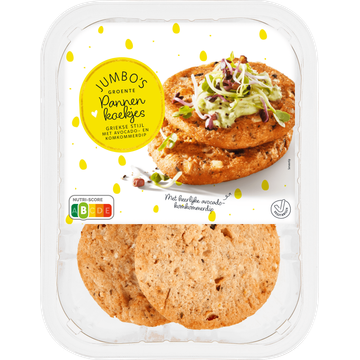 Jumbo's Groente Pannenkoekjes Griekse Stijl met Avocado en Komkommerdip - JUMBO