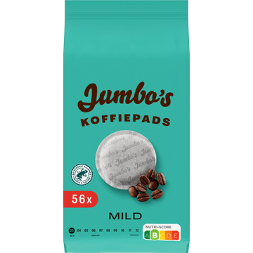 Jumbo's Koffiepads Mild 56 Stuks - JUMBO