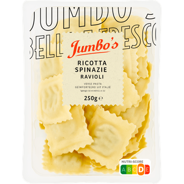 Jumbo's Ricotta Spinazie Ravioli - JUMBO