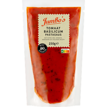 Jumbo's Tomaat Basilicum Pastasaus - JUMBO