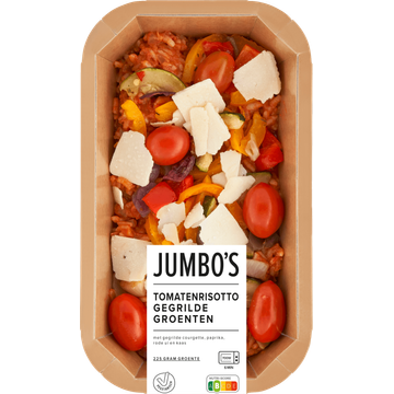 Jumbo's Verse Maaltijd Tomatenrisotto Gegrilde Groenten - JUMBO